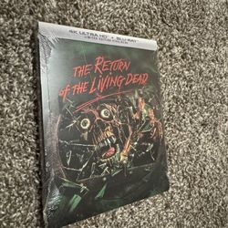Return Of The Living Dead 4K Steelbook Scream Factory