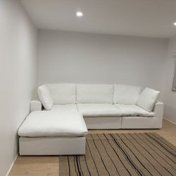 🌟New White Cloud Sectional 4pc Couch