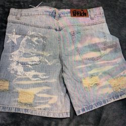 Hellstar Jean Shorts S,m,l,xl