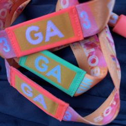 BottleRock Sunday Ga Wristbands For Sale 