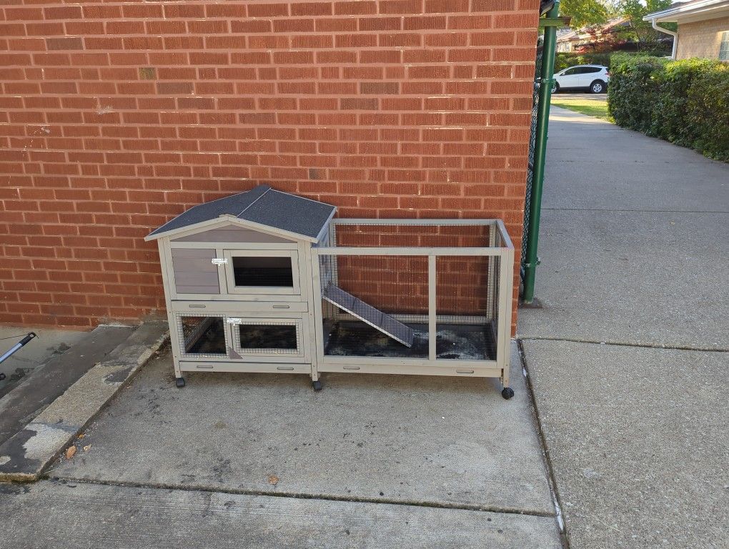 Indoor Outdoor Bunny Hamster Hutch
