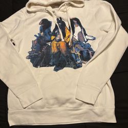 White Graphic Sza Hoodie