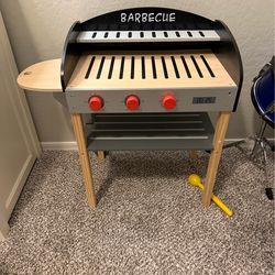 Kids barbecue play toy
