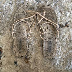 Beige Sandals 