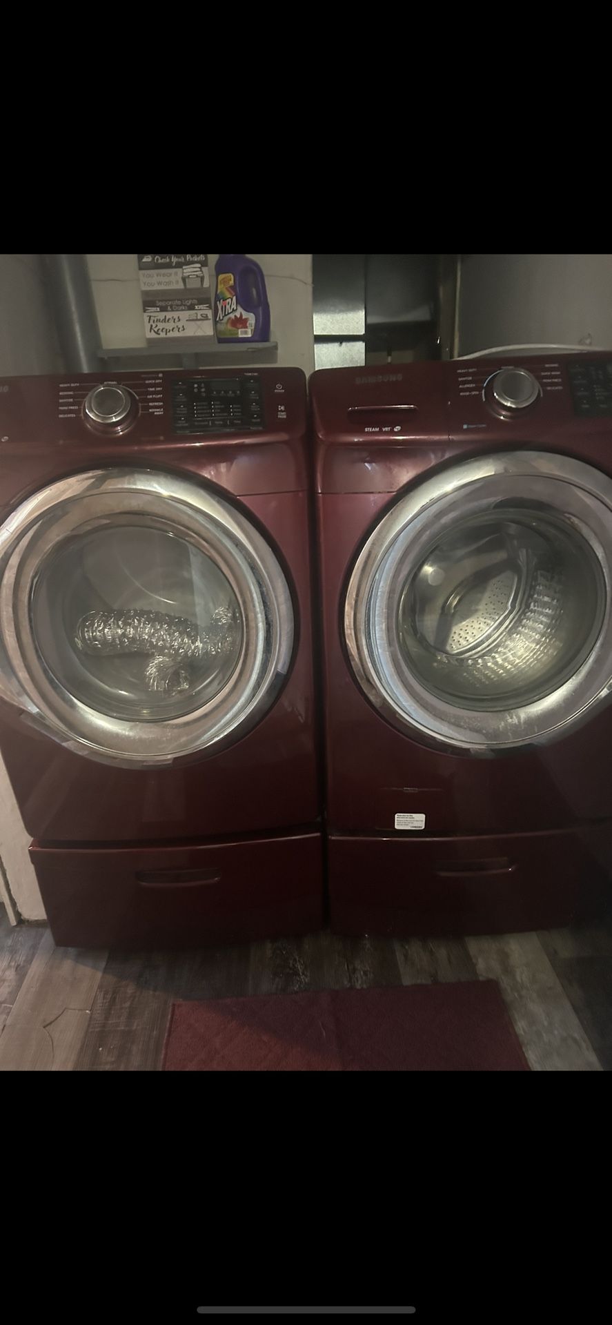 Samsung Washer And Dryer (gas)