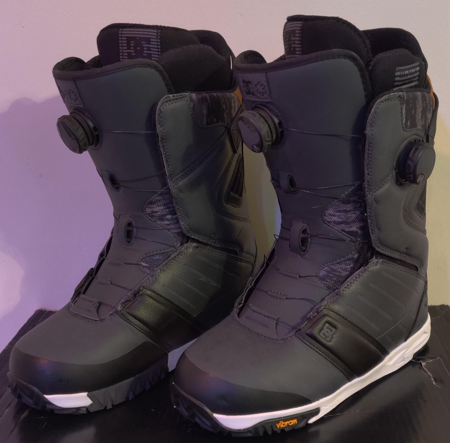 2018 Men DC Judge BOA Snowboard Boots size 11 - Dark Shadow