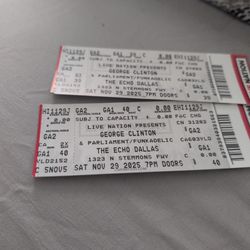 George Clinton Concert Tickets 