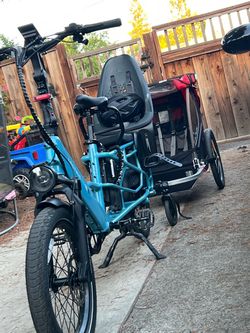 Burley honey Bee bike trailer
