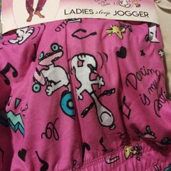 Ladies Cute Sleep Joggers Size 3x $7.00 Each Firm . Retail For $9.88