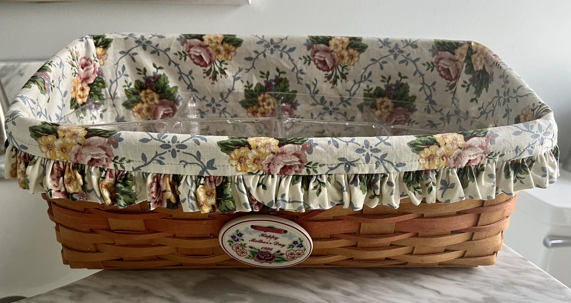 Longaberger Vanity Mother’s Day Basket Combo 1996