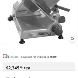 HOBART commercial meat slicer