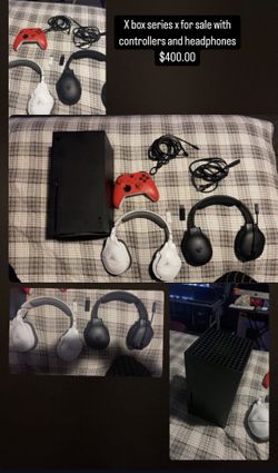 X Box X And New Poker Set