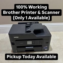 100% Working Brother Printer & Scanner (Only 1 Available) Pickup Today Available