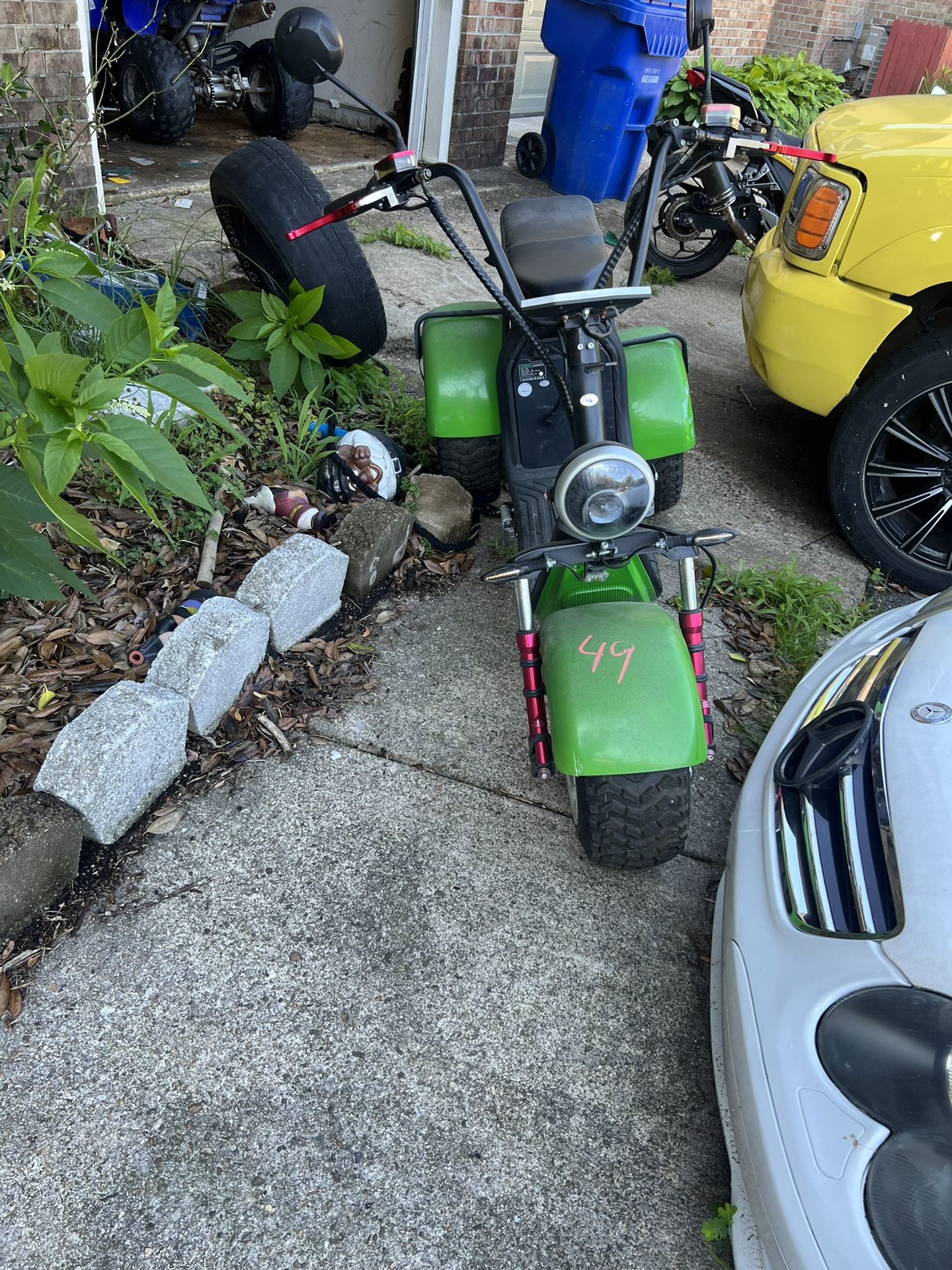 2023 Shamus CP7 and a 2015 Kawasaki EX 300