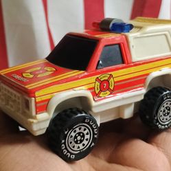 Vintage BUDDY L Action 1989 Fire Dept Electronic Light and Sound Works