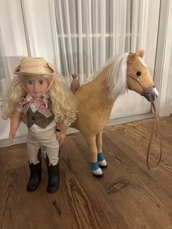 18” Our Generation Doll & Horse