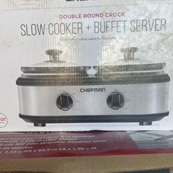 Chefman Slow Cooker Buffet Server