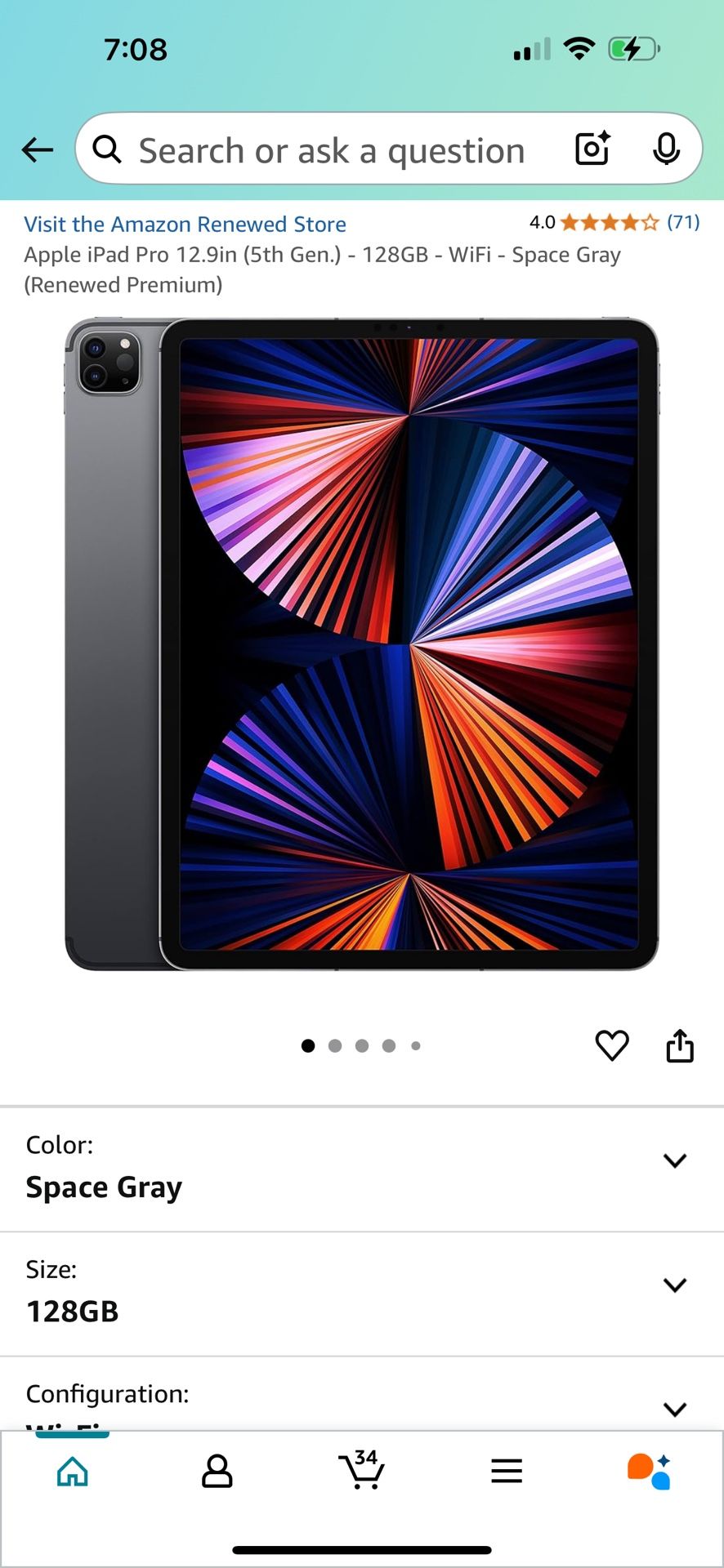 Apple iPad Pro 12.9in