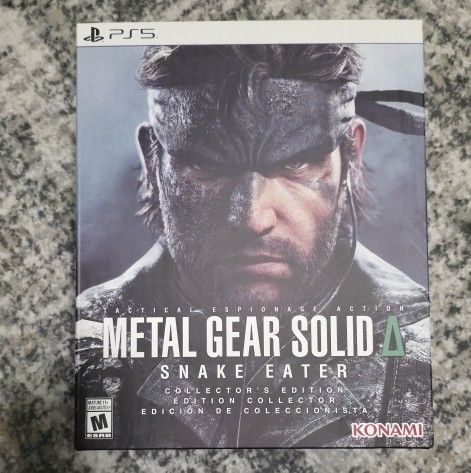 Metal Gear Solid Delta Snake Eater Collector's Edition Brand New Playstation 5