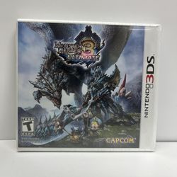 Monster Hunter 3 Ultimate Nintendo 3DS Brand New Factory SEALED White Box