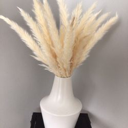 White Vase With Foliage 