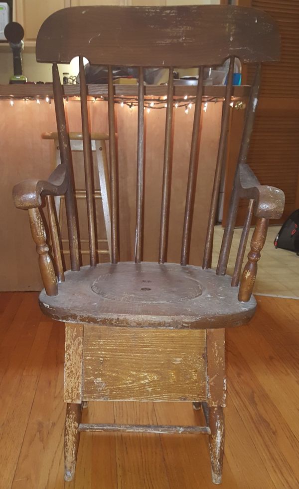 Vintage Antique Wooden Potty Chair (Antiques) In Seabrook, NH - OfferUp - Vintage Antique Wooden Potty Chair (Antiques) In Seabrook, NH - OfferUp
