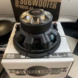 Mtx Car Audio . 10 Inch Car Stereo Subwoofer . 5500 Series High Quality . Blowout Sale $99 Each New 