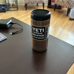copper yeti slim can colster - NWT retired color coozie 