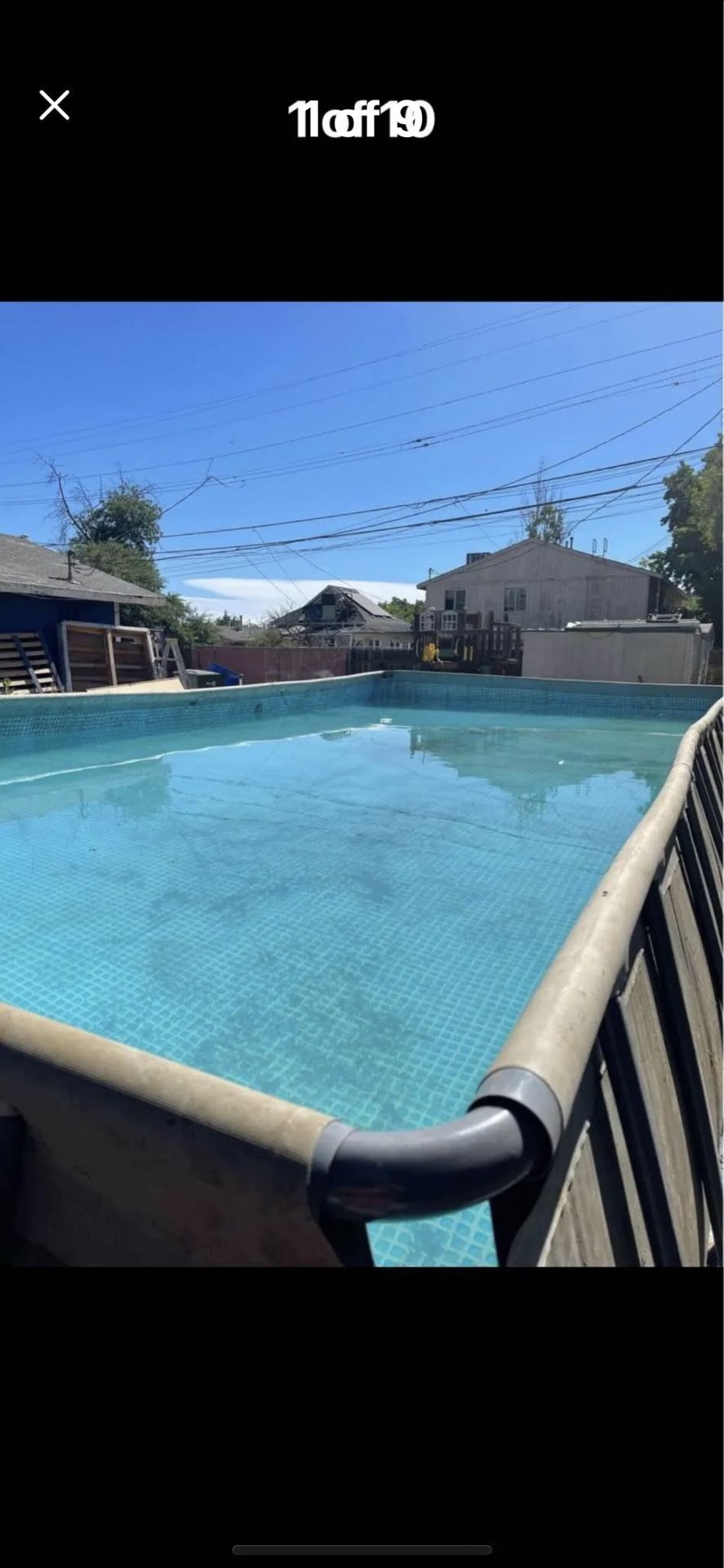 Huge Swimming Pool Intex 32 Ft x 16 Ft x 52 Inch Ultra XTR Rectangular Swimming Pool Set with Pump $1400 obo no lowballing cash only