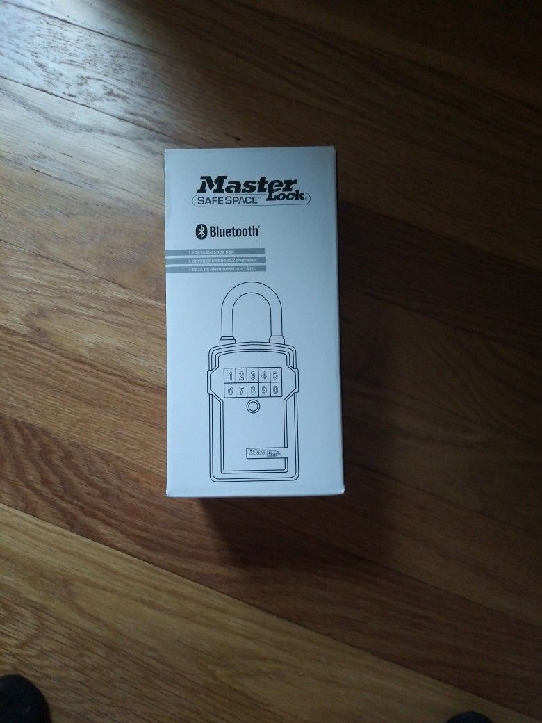 MASTER LOCK SAFESPACE LOCK BLUETOOTH NEW