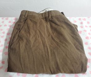 Luxury Serge Brown Dress Pants