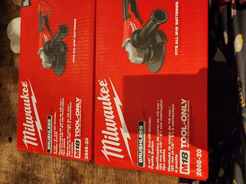 Millwake M18 Brushless Grinder New In Box $120
