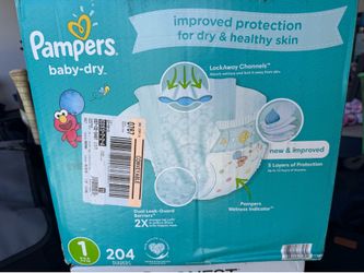 Pampers baby-dry size 1 new box