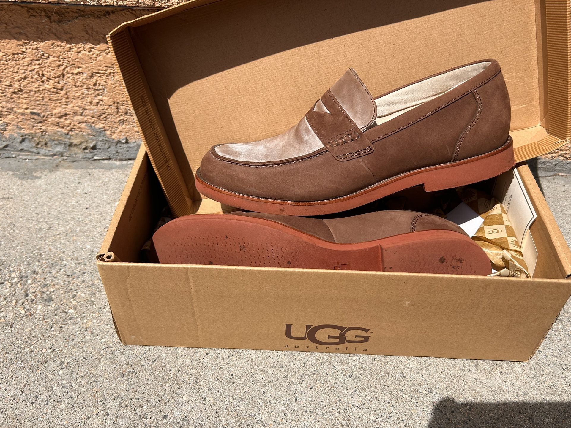 Ugg Men Casual Shoes M Barren 1002234 Grizzly  Brown