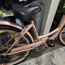 Kent Cruiser Bike 26 In Rose Gold