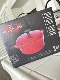 Cast Iron Dutch Oven 3QT! Brand New Sealed!! Paid $129 Asking $35