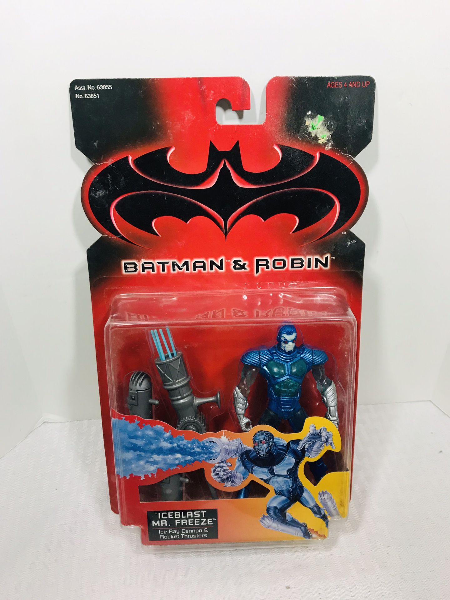 Vintage 1997 Kenner Batman & Robin Iceblast Mr. Freeze