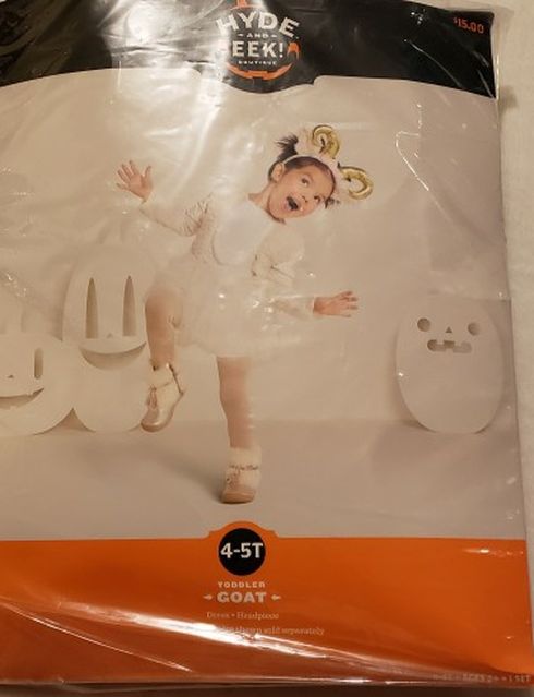 Hyde And Eek Toddler Goat Costume (4-5T)