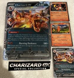 2025 POKEMON CHARIZARD EX SPECIAL COLLECTION PROMO CARDS