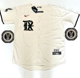Texas Rangers Nike Cream City Connect