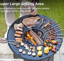 Fire pit and grill new in the box