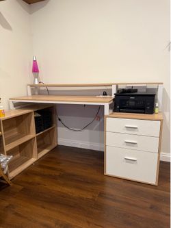 Desk with chair for sale PM for discount