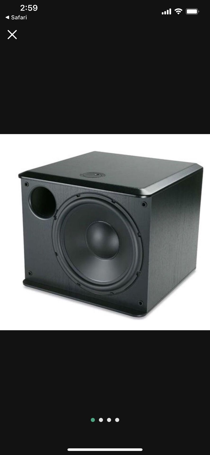 Boston XB4 Subwoofer 