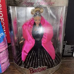 1998 Happy Holidays Barbie Doll