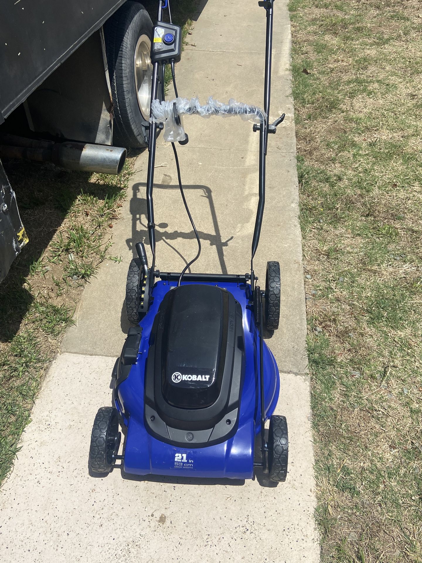 kobalt electric lawn mower