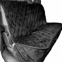 New Plush Paws Products Quilted Velvet Waterproof Car Seat Cover