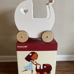 Wooden Baby Doll Stroller