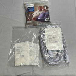 Philips Dreamwear Silicone Pillow Mask + Luna Heated Tubing  + 6 Ultrasound Filters