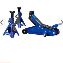 Duralast 2.25 Ton Hydraulic Trolley Jack With Stands