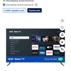 Onn Smart Tv 50
